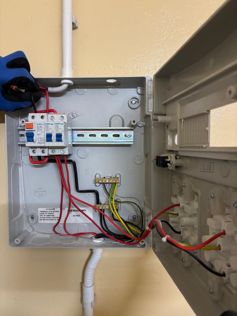 Electrical project photo 17